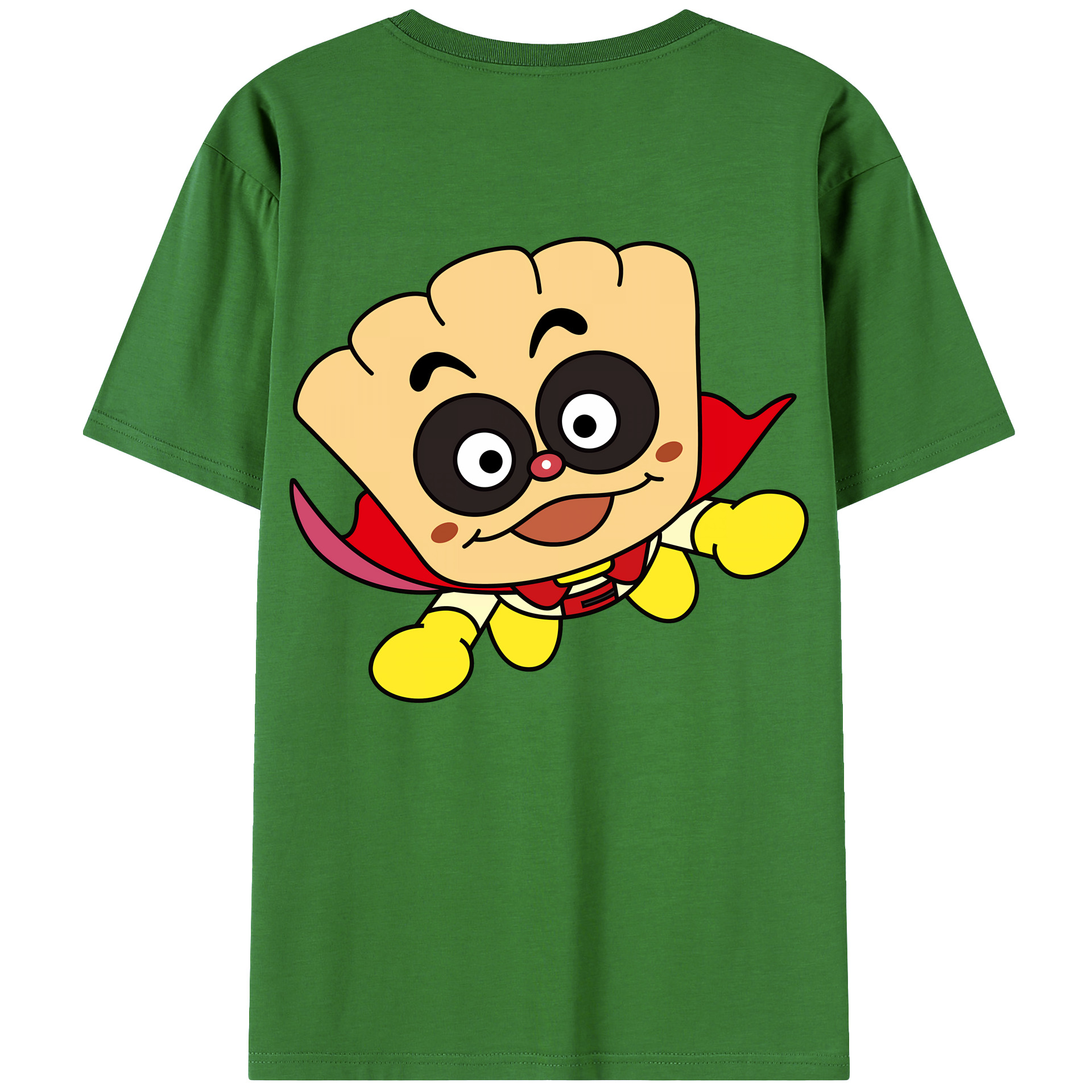 （画像用） アンパンマン Anpanman レディース半袖Tシャツ(バックプリント)